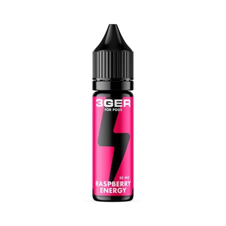 Жидкость для электронных сигарет 3Ger Salt Raspberry Energy 50 мг 15 мл