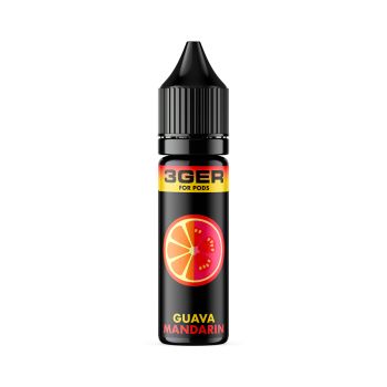 Жидкость для электронных сигарет 3Ger Salt Guava Mandarin 50 мг 15 мл