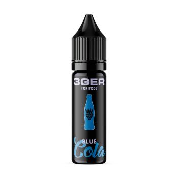 Жидкость для электронных сигарет 3Ger Salt Blue Cola 50 мг 15 мл