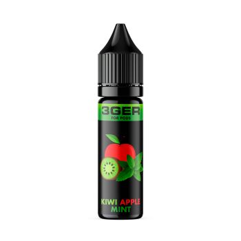 Жидкость для электронных сигарет 3Ger Salt Kiwi Apple Mint 50 мг 15 мл