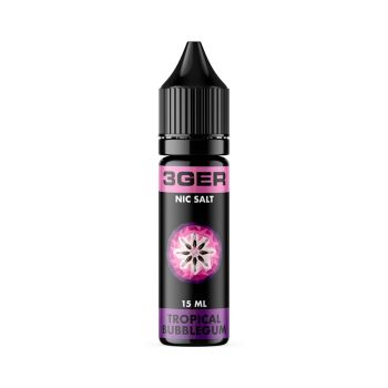 Жидкость для электронных сигарет 3Ger Salt Tropical Bubblegum 50 мг 15 мл