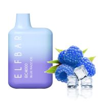 Elf Bar BC4000 Синяя Малина с Холодком 5% (Перезаряжаемый) Оригинал