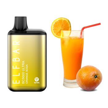 Elf Bar BC5000 ULTRA Апельсиновая сода 5% (Перезаряжаемый) Оригинал
