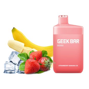 Geek Bar B5000 Клубника Банан Лёд 5%